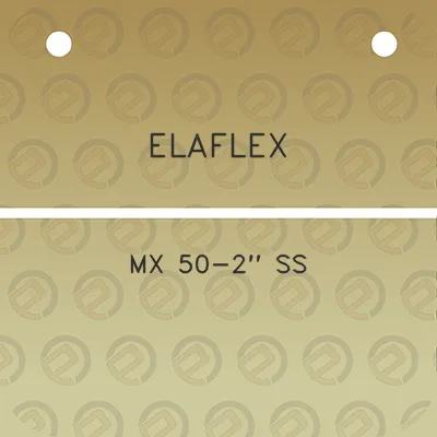 elaflex-mx-50-2-ss