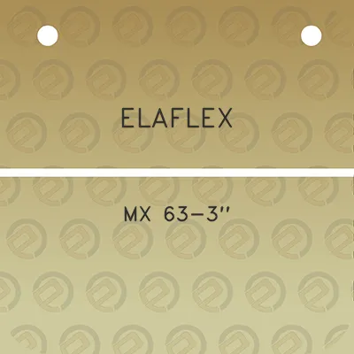 elaflex-mx-63-3