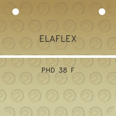 elaflex-phd-38-f