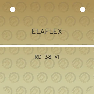 elaflex-rd-38-vi