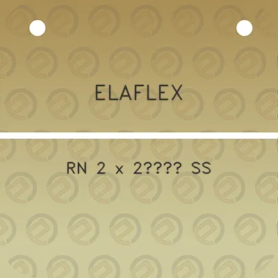 elaflex-rn-2-x-2a12-ss