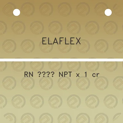 elaflex-rn-a34-npt-x-1-cr