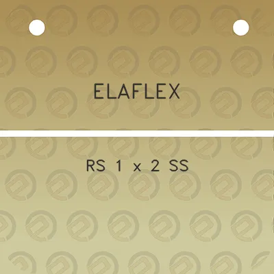 elaflex-rs-1-x-2-ss