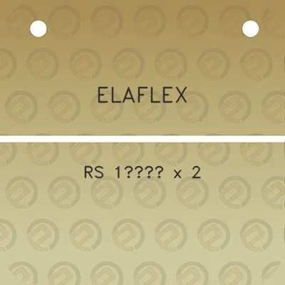 elaflex-rs-1a12-x-2