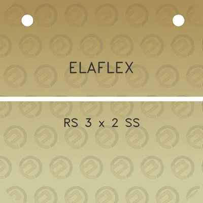 elaflex-rs-3-x-2-ss