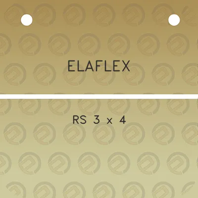 elaflex-rs-3-x-4