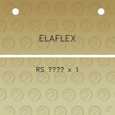 elaflex-rs-a34-x-1