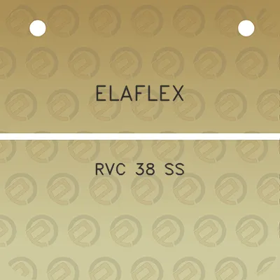 elaflex-rvc-38-ss