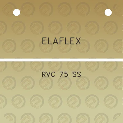 elaflex-rvc-75-ss