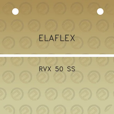 elaflex-rvx-50-ss