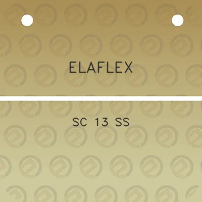 elaflex-sc-13-ss