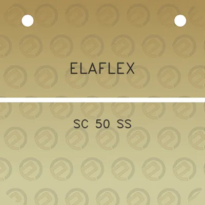 elaflex-sc-50-ss