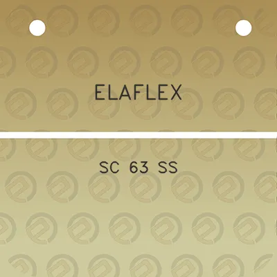 elaflex-sc-63-ss