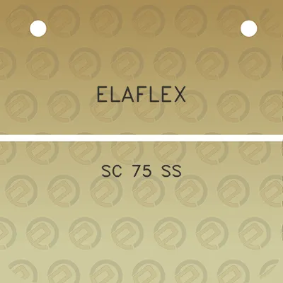 elaflex-sc-75-ss