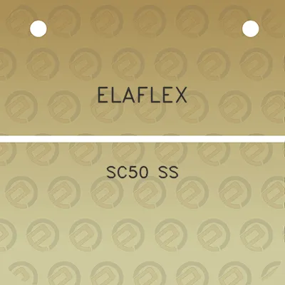 elaflex-sc50-ss