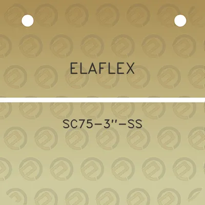 elaflex-sc75-3-ss