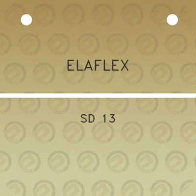 elaflex-sd-13