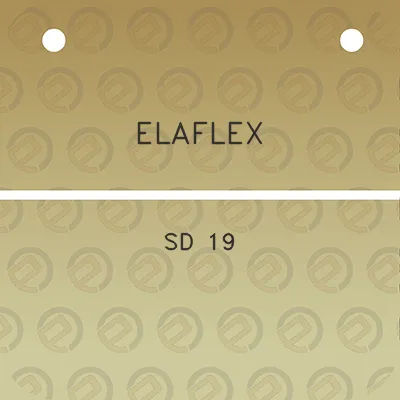 elaflex-sd-19