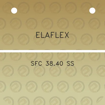 elaflex-sfc-3840-ss