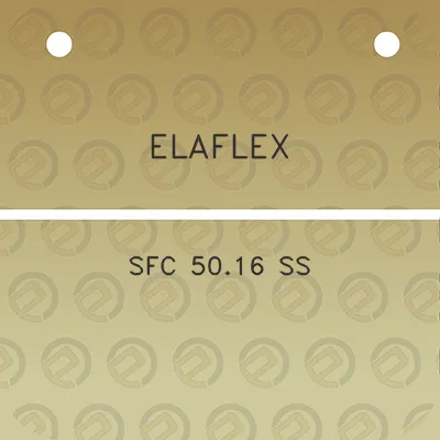 elaflex-sfc-5016-ss