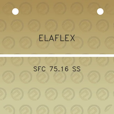 elaflex-sfc-7516-ss