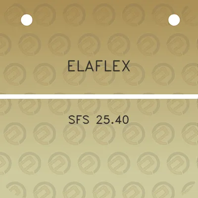 elaflex-sfs-2540