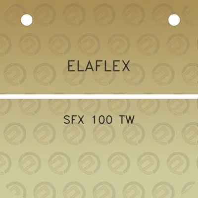 elaflex-sfx-100-tw