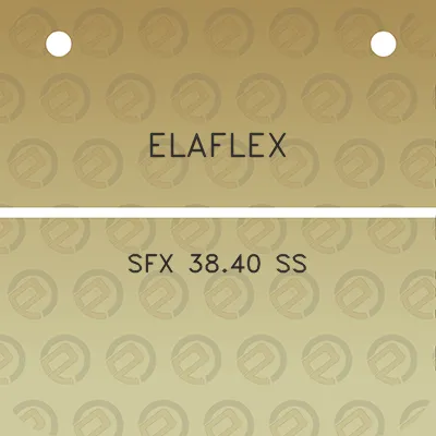 elaflex-sfx-3840-ss