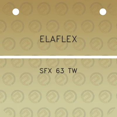 elaflex-sfx-63-tw