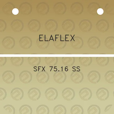 elaflex-sfx-7516-ss