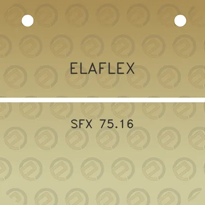 elaflex-sfx-7516