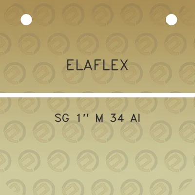 elaflex-sg-1-m-34-al