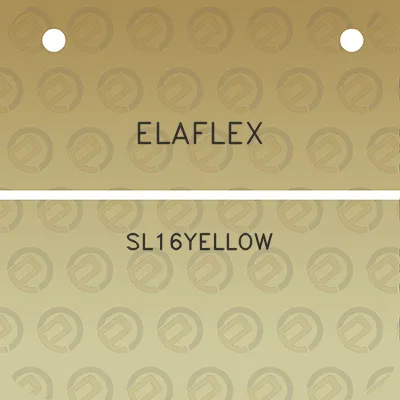 elaflex-sl16yellow