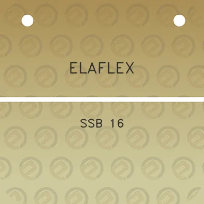 elaflex-ssb-16