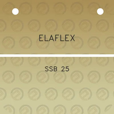 elaflex-ssb-25