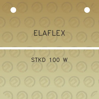 elaflex-stkd-100-w