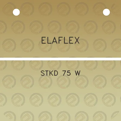 elaflex-stkd-75-w