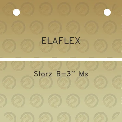 elaflex-storz-b-3-ms