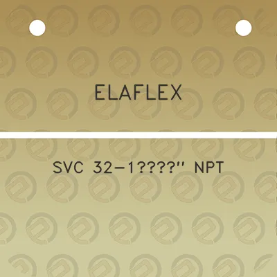 elaflex-svc-32-1a14-npt