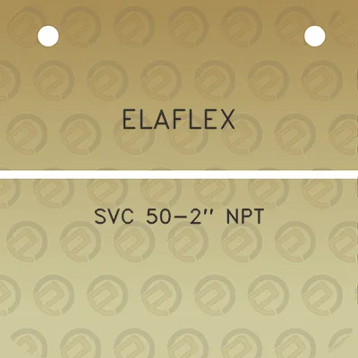 elaflex-svc-50-2-npt