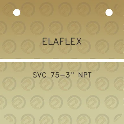 elaflex-svc-75-3-npt