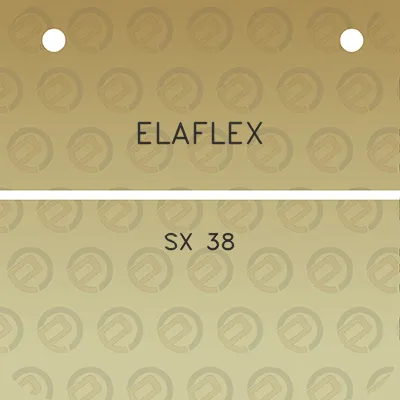 elaflex-sx-38