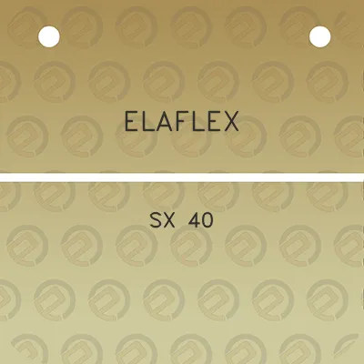 elaflex-sx-40