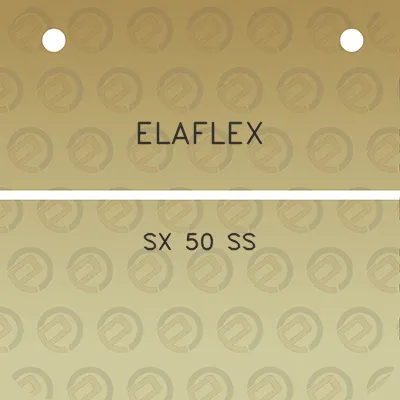 elaflex-sx-50-ss