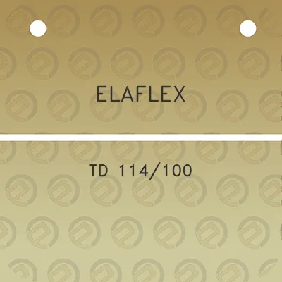 elaflex-td-114100