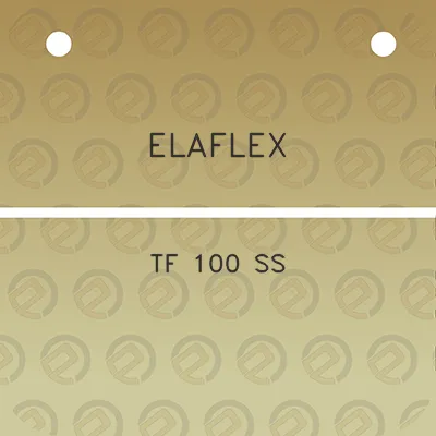 elaflex-tf-100-ss