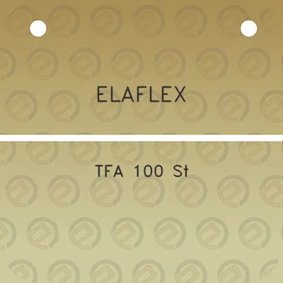 elaflex-tfa-100-st