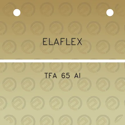 elaflex-tfa-65-al