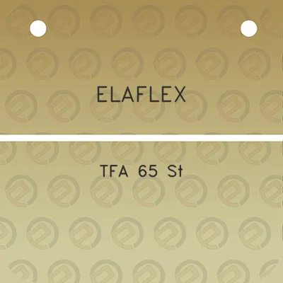 elaflex-tfa-65-st