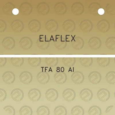 elaflex-tfa-80-al